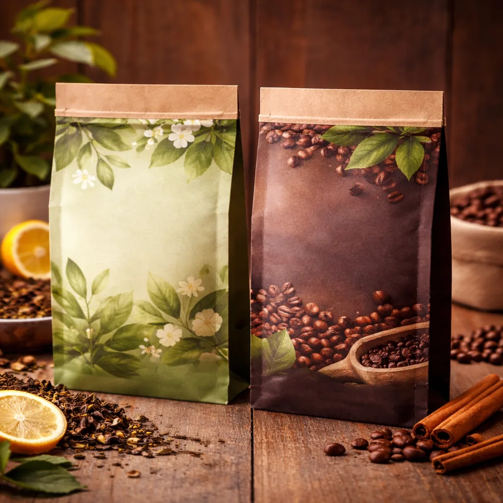 Aroma retaining packaging for Tea & Coffee